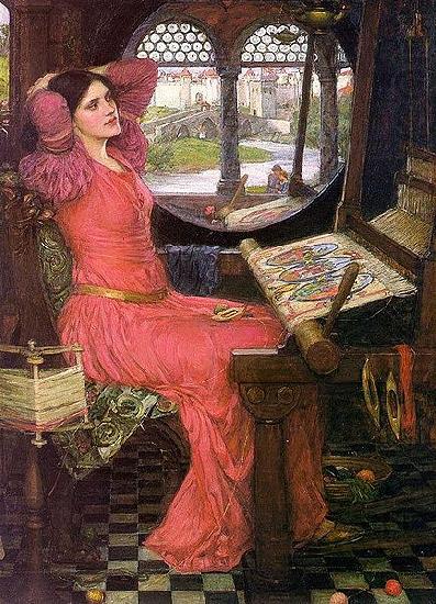 John William Waterhouse I am half sick of shadows said the lady of shalott china oil painting image